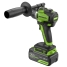 Дрель-шуруповерт аккумуляторная GREENWORKS GD24DD90 24V, с 1 АКБ 5Ач и ЗУ