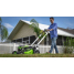Комплект: Газонокосилка самоходная аккумуляторная 60V GREENWORKS GD60LM51SP, З/У G60DC10, Аккумулятор G60B5 60V + 2й АКБ в подарок