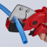 Труборез-ножницы для многослойных и пневматических шлангов KNIPEX KN-9010185