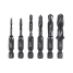 Метчики-сверла Milwaukee HSS-G хвост. 1/4" HEX набор 6 ед. (M3-M10) HSS G Combi Drill Tap