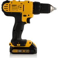 Аккумуляторная безударная дрель-шуруповерт DeWALT DCD771S2, кейс, 18В, 2 АКБ 1.5 Ач, ЗУ