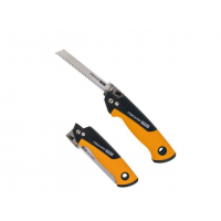 Пила универсальная складная Fiskars PowerTooth 150мм 2 лезвия