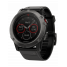Умные часы серые с черным ремешком Garmin Fenix 5x Sapphire