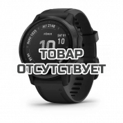 Умные часы черные с черным ремешком Garmin Fenix 6S Pro