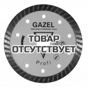 Отрезной алмазный круг Сплитстоун (GAZEL Turbo 230x2,6x10x22,2 строит. материалы 2,5) сухая Profi