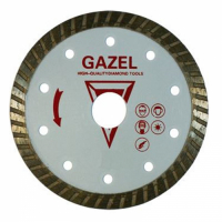 Отрезной алмазный круг Сплитстоун (GAZEL Turbo 180x2.4x8x22.2 строит. материалы 1, 6) сухая MASTER (h-73415)