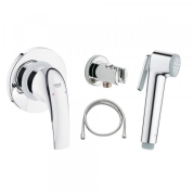 Набор для гигиенического душа GROHE BauCurve, хром (129185)