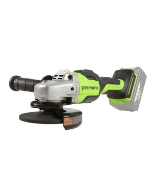 Углошлифовальная машина аккумуляторная GREENWORKS GD24AGK4 24V c 1хАКБ 4 Ач и ЗУ