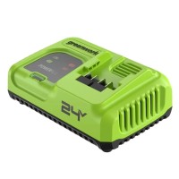 Зарядное устройство ультрабыстрое GREENWORKS G24C8 24V, 8A