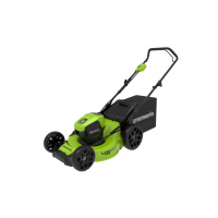 Газонокосилка аккумуляторная G-MAX 40V GREENWORKS GD40LM46HPK4 c АКБ 4 А.ч и ЗУ