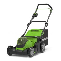 Газонокосилка аккумуляторная GREENWORKS G24X2LM41 2*24V с 2хАКБ 4Ач и ЗУ