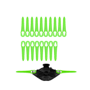 Нож пластиковый 2963607 20 шт с диском для двухсторонней установки для триммеров GREENWORKS GD24LT331, G24LT301 24V и G40LT331 40V