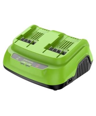 Зарядное устройство ультрабыстрое GREENWORKS G24X2C8 24V, 8A
