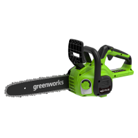 Цепная пила аккумуляторная GREENWORKS G40CS30IIK4, 40V, 30 см, с 1 АКБ 4АЧ и ЗУ