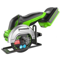 Угловая мини-шлифмашина аккумуляторная Greenworks GD24UCS без АКБ и ЗУ