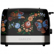 Тостер  GARLYN Flower Grace TR-500, черный
