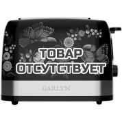 Тостер  GARLYN Flower Grace TR-500, черный