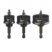 Набор кольцевых пил Milwaukee Shockwave Holesaw Set 22 / 29 / 35 мм (3шт)