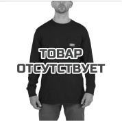 Футболка (Лонгслив) Milwaukee WORK-XXL с длинным рукавом и карманом, черный