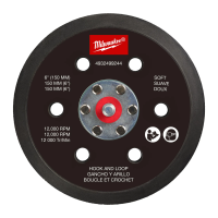 Опорная подошва Milwaukee мягкая H&L 150мм для M12 FROS150
