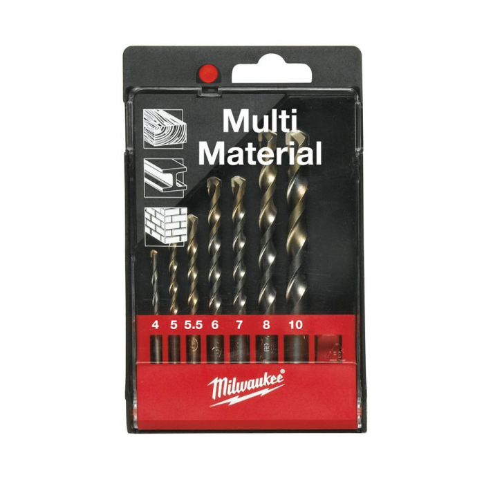 Набор сверл Milwaukee Multimaterial Set 2 (7шт)