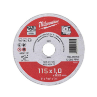 Отрезной диск по металлу Milwaukee Pro+ SCS 41 / 115 x 1 x 22.2 мм (10шт)