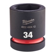 Головка Milwaukee ShW 1" 34 мм ударная (1шт)