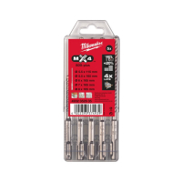 Набор буров Milwaukee SDS-Plus RX4 Set GB (5шт) (5.5 x115, 5.5/6/7/8 x165