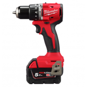 Аккумуляторная компактная ударная дрель-шуруповерт Milwaukee M18 BLPDRC-502C