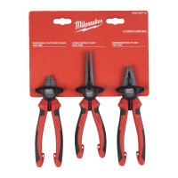 Набор инструмента шарнирно-губцевого набор 3 ед Milwaukee 3 PC PLIER SET