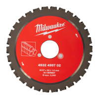 Диск пильный по металлу для резчика арматуры Milwaukee 137 x 28 x 1.6 x 30