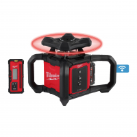 Аккумуляторный ротационный лазерный нивелир Milwaukee M18 RLOH600-201C