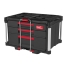 ПРОМО "ВЫГОДНЫЙ МИКС" Аккумуляторная углошлифмашина Milwaukee M18 FUEL FHSAG125XB2-802X + Очки ПРЕМИУМ, Два карбидных диска, Ящик PACKOUT с 2+1!