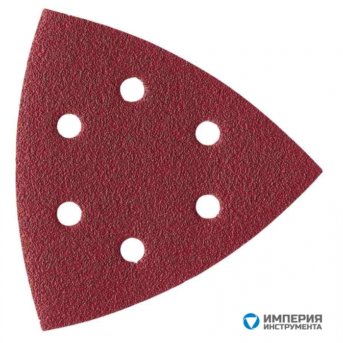 Шлифовальный лист дельтовидный Milwaukee 105 x 105 мм/ зерно 60 (5шт)