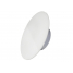 Стеклянный Диффузор Анемостат, круг, Глянцевый Белый RAL9003 D125 мм
