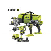 Набор из 4 инструментов Ryobi RCK184-252S 18В