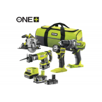 Набор из 4 инструментов Ryobi RCK184-252S 18В