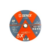 Диск отрезной по металлу и нержавеющей стали SENIX, AECW-0010-5, упак 5 шт., 230×2.5×22.23 mm
