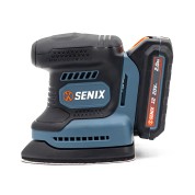Дельта-шлифовальная машина аккумуляторная 20V SENIX PSX2-M3-EU с АКБ 2Ач и ЗУ