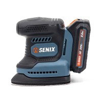 Дельта-шлифовальная машина аккумуляторная 20V SENIX PSX2-M3-EU с АКБ 2Ач и ЗУ
