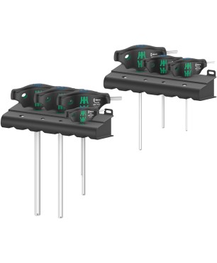 Набор отвёрток с поперечной ручкой WERA 454/7 HF Set 1, 023450