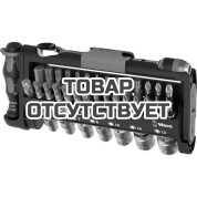 Набор бит и головок с трещоткой и отвёрткой-битодержателем Wera Tool-Check PLUS 1, 39 пр., Take It Easy