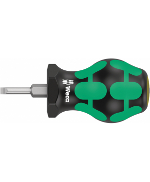 Отвертка для карбюраторов WERA 335 Stubby, 0.8 x 4.0 x 79 мм, 008841