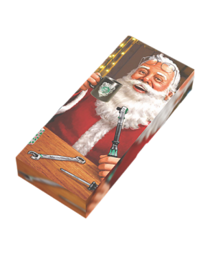 Набор отвёртки-битодержателя и 3 насадок WERA Christmas 2023 817/4 VDE KK  PH 1, PH 2, SL 0.6x3.5, 4 пр., подарочная упаковка