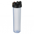 Корпус Акватек Вig Вlue 20” 1прозрачный для холодной воды (кронштейн, латунные вставки) + Чехол TermoZont BB 20 для корпуса картриджного фильтра