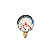 Термоманометр радиальный Wester TMRA 6-1/2