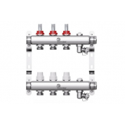 Коллектор нерж. Wester W902 1-3/4 в сборе с расходомерами на 3 выхода