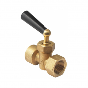 Кран запорный Wester для манометра 3-х ход.