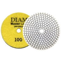 Круг алмазный шлифовальный гибкий DIAM MasterLine Universal зерно 100 для мокрой и сухой шлифовки