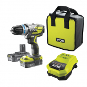 Дрель-шуруповерт ударная бесщеточная аккумуляторная Ryobi R18PDBL-220S